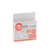 Скоба каленая Intertool RT-0130 10мм ширина 11.3x0.70мм 1000шт