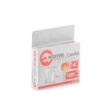 Скоба каленая Intertool RT-0134 14мм ширина 11.3x0.70мм 1000шт                                      
