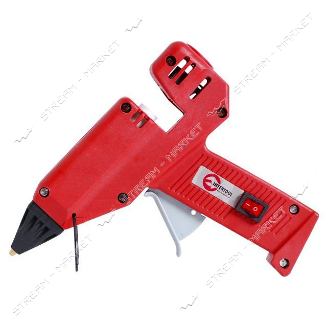 Клеевой пистолет Intertool RT-1012 Professional 180Вт 11.2мм 26-30г/мин 230В                        