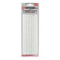 Комплект клеевых стержней Intertool RT-1020 11.2x200мм прозрачные 12шт                              