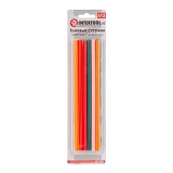 Комплект клеевых стержней Intertool RT-1032 7.4х200мм ассорти 12шт                                  