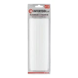 Комплект клеевых стержней Intertool RT-1022 11.2x200мм белые 12шт