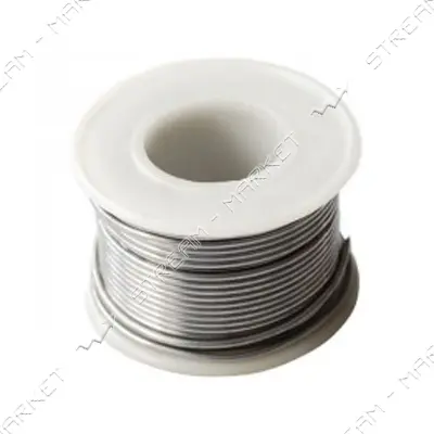 Припой Intertool RT-2065 100г d1.00мм для паяльного пистолета tin plus plumbum