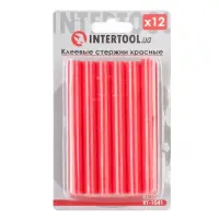 Комплект клеевых стержней Intertool RT-1041 11.2x100мм красные 12шт                                 
