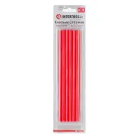 Комплект клеевых стержней Intertool RT-1044 7.4x200мм красные 12шт                                  