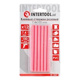 Комплект клеевых стержней Intertool RT-1047 7.4x100мм розовые 12шт