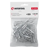 Заклепка Intertool RT-4020 алюминиевая 4.0х20мм