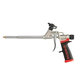 Пистолет для пены Intertool PT-0609 с тефлоновым покрытием держателя баллона и 4 проф насадки