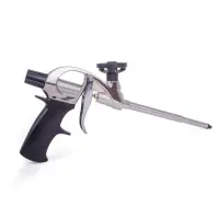 Пистолет для пены Intertool PT-0604 с тефлоновым покрытием держателя баллона плюс 4 насадки         