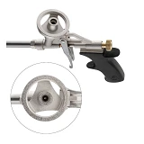 Пистолет для пены Intertool PT-0650 с длинным носиком 500мм и 4 насадки                             