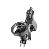 Пистолет для монтажной пены Intertool PT-0605 с теф. покрытием иглы трубки и держ.баллона 4 насадки