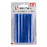 Комплект клеевых стержней Intertool RT-1052 11.2x100мм голубые 12шт                                 