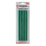 Комплект клеевых стержней Intertool RT-1057 11.2x200мм зеленые 12шт                                 