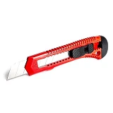 Нож прорезной Intertool HT-0500 с отломным лезвием 18мм