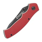 Нож Intertool HT-0595 складной 194мм ручка с металлическими вставками лезвие 80мм