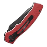 Нож Intertool HT-0595 складной 194мм ручка с металлическими вставками лезвие 80мм
