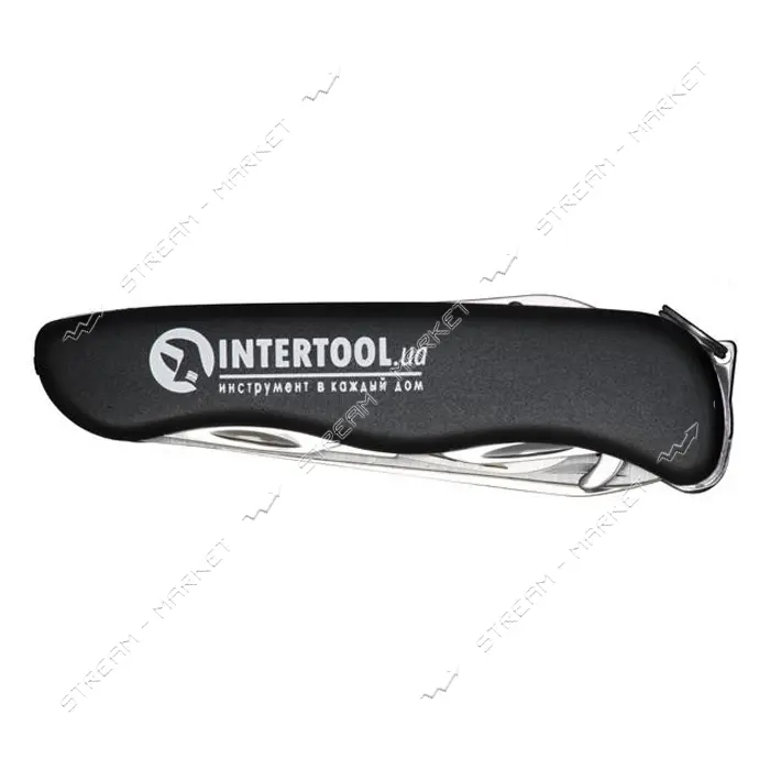 Нож многофункциональный складной Intertool HT-0591 8 в 1                                            