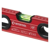 Уровень Intertool MT-1266 алюминиевый с поворотной капсулой и резиновой рукояткой 60см