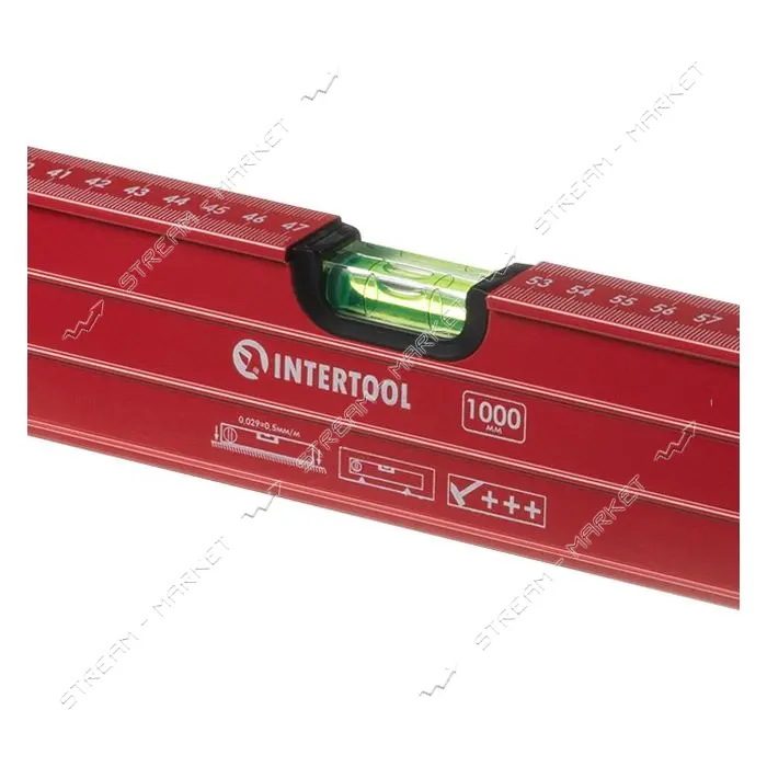 Уровень Intertool MT-1270 с поворотной капсулой 1000мм