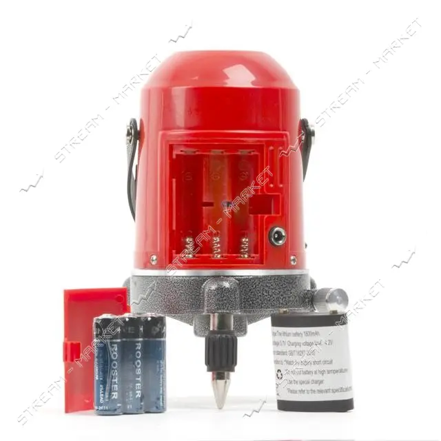 Уровень лазерный Intertool MT-3009 2 головки без штатива