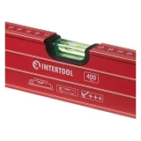 Уровень с поворотной капсулой Intertool MT-1264 400мм 3 глазка