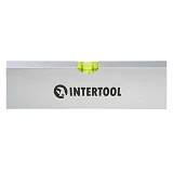 Правило-уровень Intertool MT-2130 300см 2 капсулы вертикальный и горизонтальный с ручками           