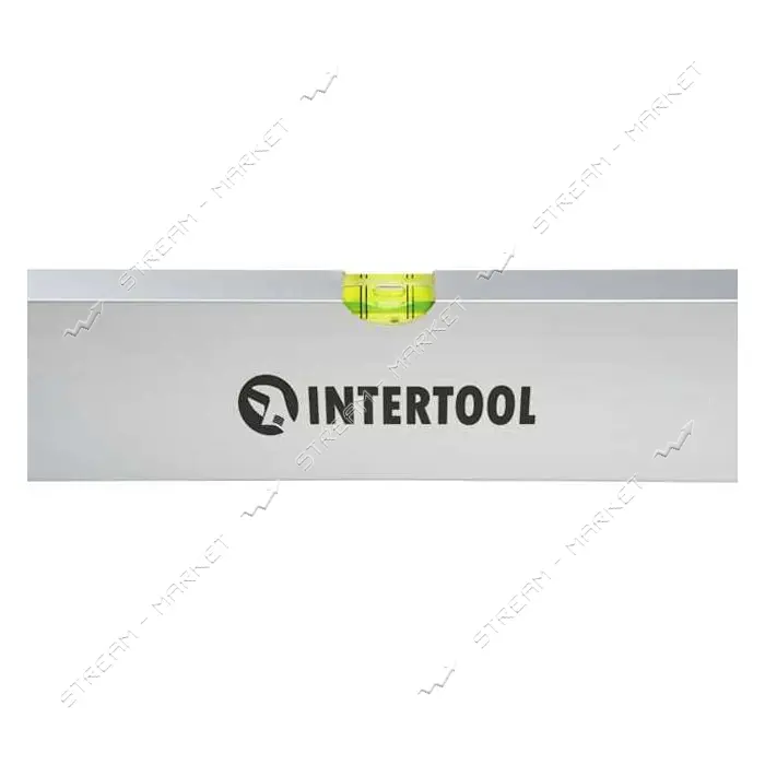 Правило-уровень Intertool MT-2130 300см 2 капсулы вертикальный и горизонтальный с ручками           