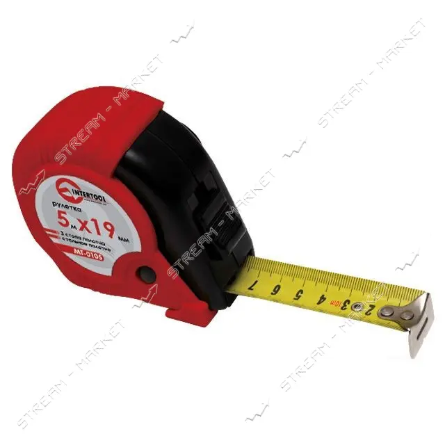 Рулетка Intertool MT-0102 13мм 2м                                                                   