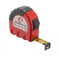 Рулетка с фиксатором Intertool MT- 0205 EXTRA 19мм 5м                                               
