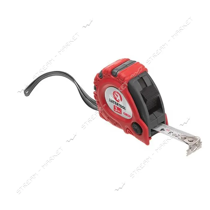 Рулетка Intertool MT-0303 Супер Магнит 16мм 3м                                                      