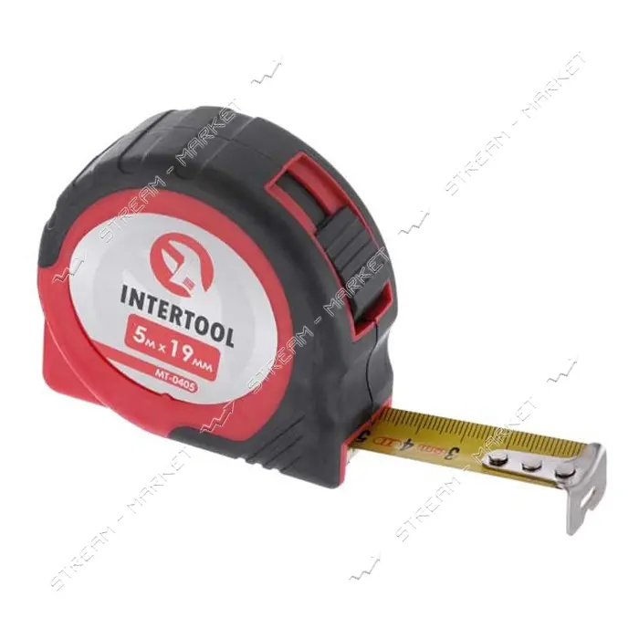 Рулетка Intertool MT-0405 19мм 5м