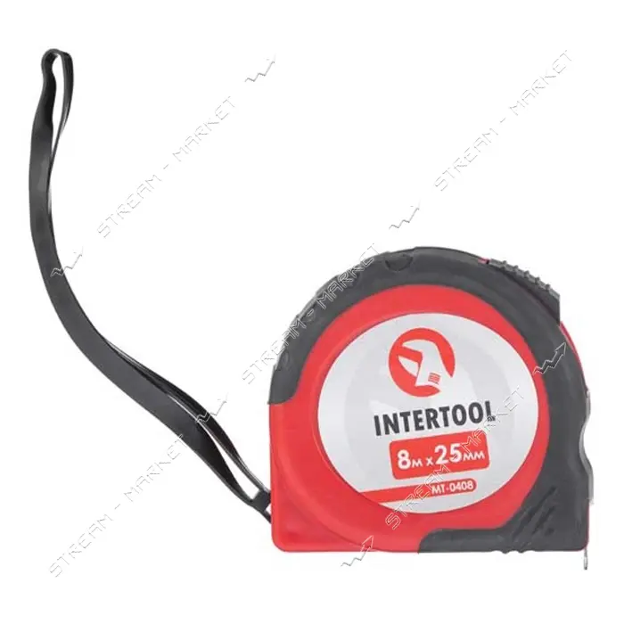 Рулетка Intertool MT-0408 25мм 8м