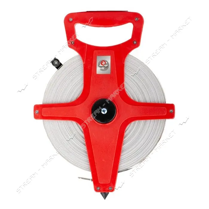 Рулетка бобинная с полотном из стекловолокна Intertool MT-0760 100м x 13мм