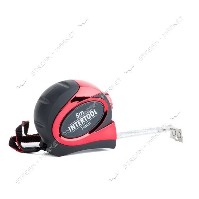 Рулетка Intertool MT-0805 19мм 5м
