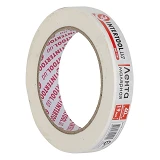 Лента малярная Intertool DM-1941 19мм 40м белая 12шт                                                
