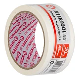 Лента малярная Intertool DM-4821 48мм 20м белая 6шт
