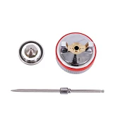 Комплект форсунки Intertool PT-2114 1.4мм для краскопультов HVLP II PT-0100 РТ-0105 РТ-0105D