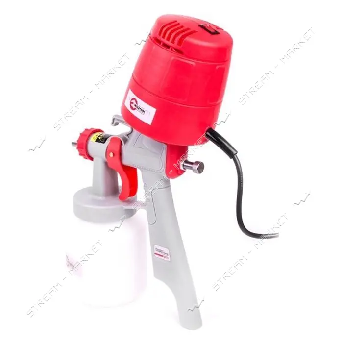 Краскопульт электрический Intertool DT-5045 HVLP 450Вт форсунка 1.5мм                               