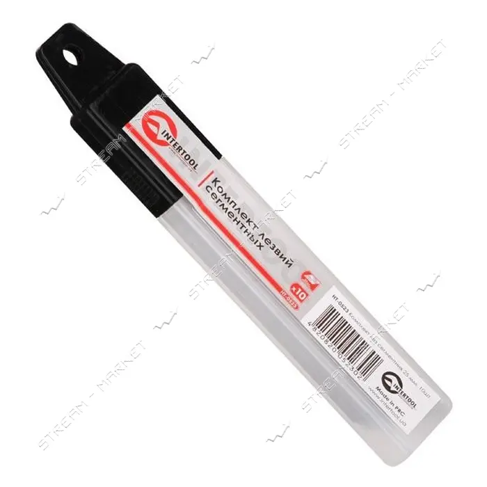Комплект лезвий сегментных Intertool HT-0523 25мм 10шт