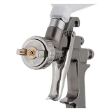 Краскопульт пневматический Intertool PT-0138 LVLP форсунка 1.3мм верхний пластиковый бачок 600мл    