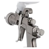 Краскопульт пневматический Intertool PT-0138 LVLP форсунка 1.3мм верхний пластиковый бачок 600мл    