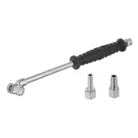 Удлинитель для накачки сдвоенных и обычных колес Intertool PT-0515 двусторонний с рукояткой         