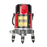 Уровень лазерный профессиональный Intertool MT-3011 5 лазерных головок звуковая индикация           