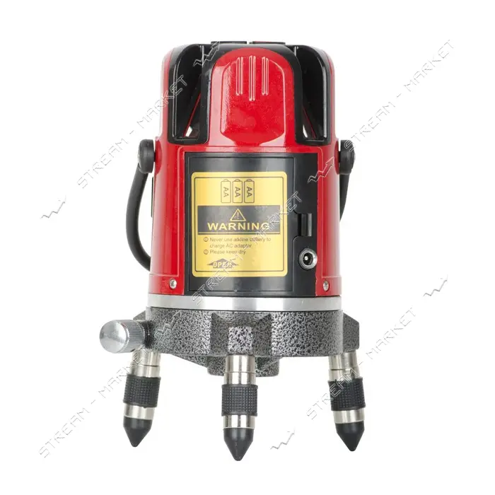 Уровень лазерный профессиональный Intertool MT-3011 5 лазерных головок звуковая индикация           