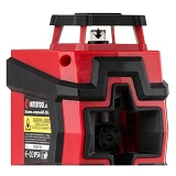 Уровень лазерный Intertool MT-3062 360 градусов 2 лазерные головки зеленый лазер