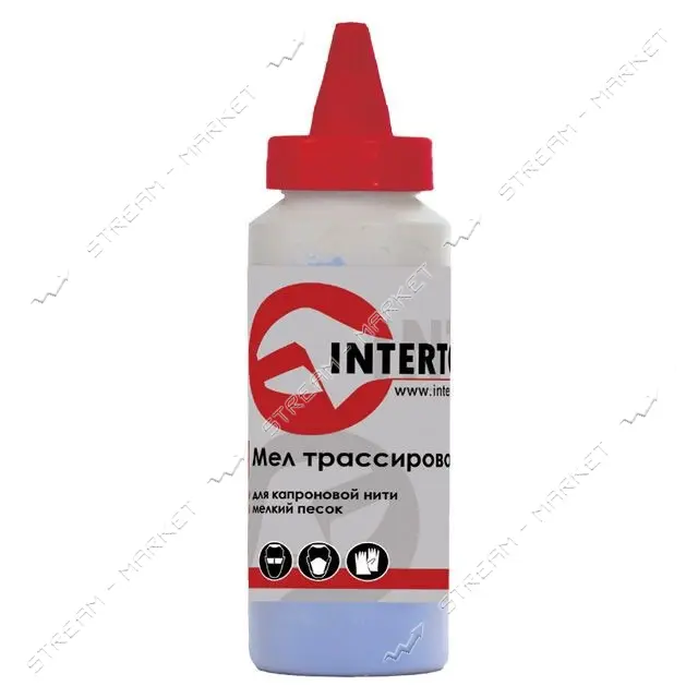 Мел трассировочный Intertool MT-0006 115г красный                                                   