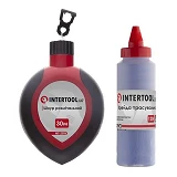 Шнур отбивочный Intertool MT-2506 30м с корректором