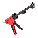 Пистолет для выдавливания силикона Intertool HT-0028 усиленный пластик 2 режима