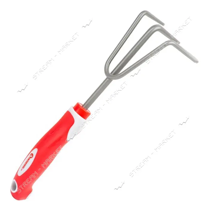 Культиватор садовый Intertool FT-0034 270x85мм с комбинированной ручкой