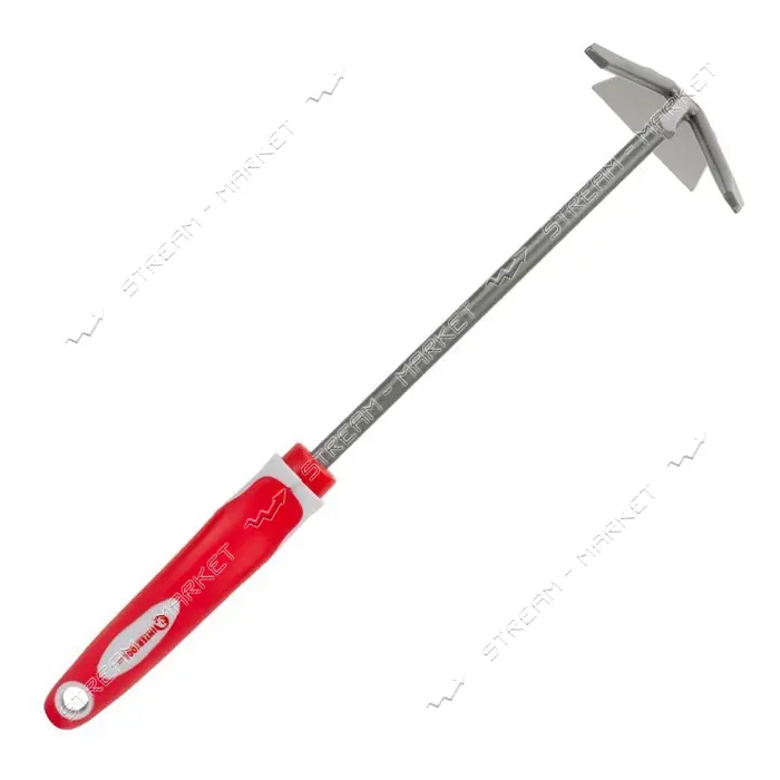 Сапка с мотыгой садовая Intertool FT-0033 335x195мм с двухкомпонентной рукояткой